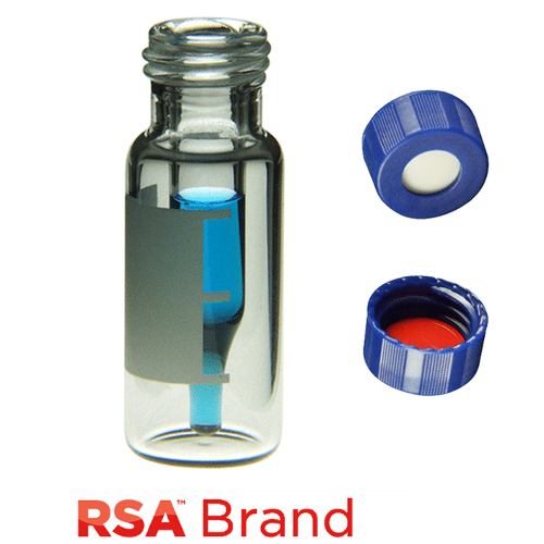  [유리초자] 300 µl 투명 스크류 바이알 & 캡 (셉텀 접착) 300 µl Clear Screw Vial & Cap (Bonded)