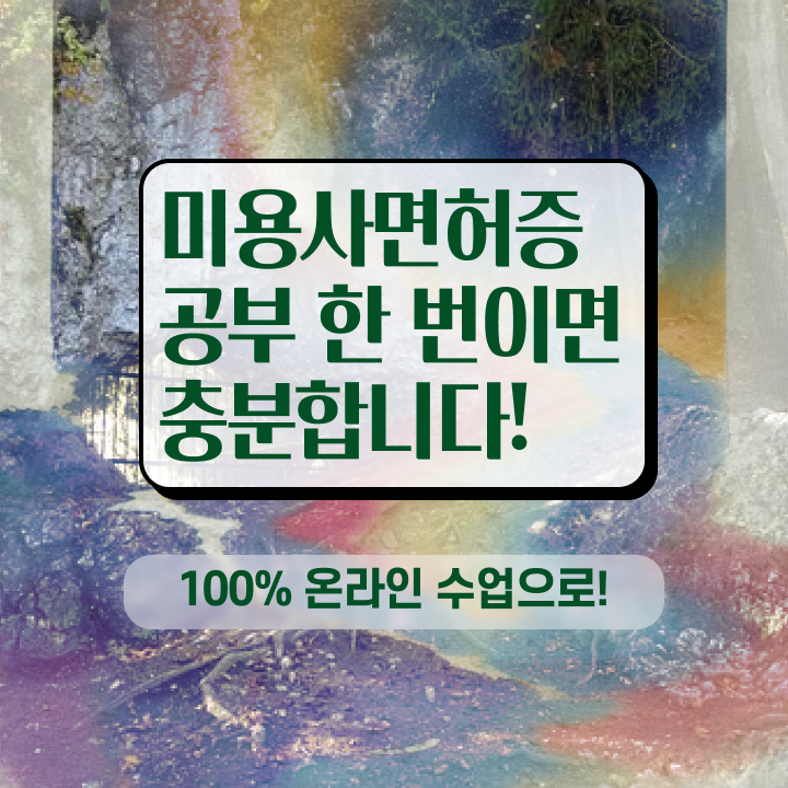  국가 미용자격증 , 미용면허증 일하면서 취득했던 노하우