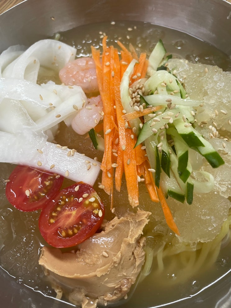  분당 정자동 중국식냉면 맛집 만리장성 내돈내산