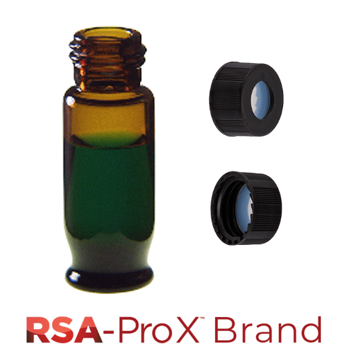  [유리초자] 1.8 ml 엠버 스크류 바이알 & 캡 1.8 ml Amber Screw Vial & Cap