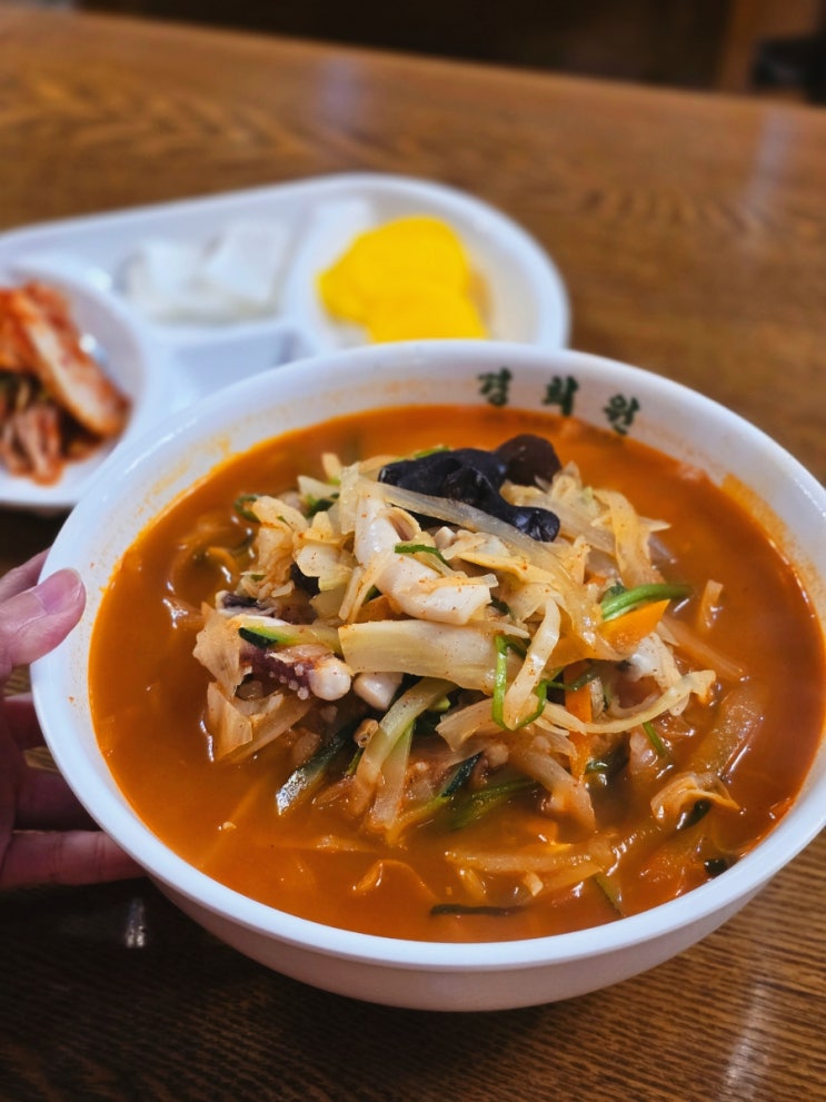  순천역 맛집 경희원 순천 먹거리 짬뽕 성지