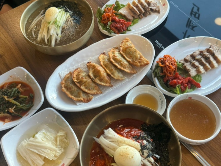  천안 메밀 막국수 성성동 맛집 주차 걱정 없는 방태막국수
