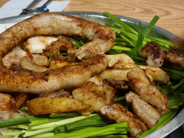  건대 소곱창 맛집 : 숯불부자곱창 (한우마늘소곱창 모듬소곱창 )