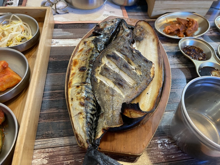  부안 변산 마식당 푸짐한 생선구이 정식