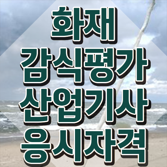  화재감식평가기사 시험 자격 화재감식평가기사 시험응시자격 인강으로 간편하게 완료한 팁