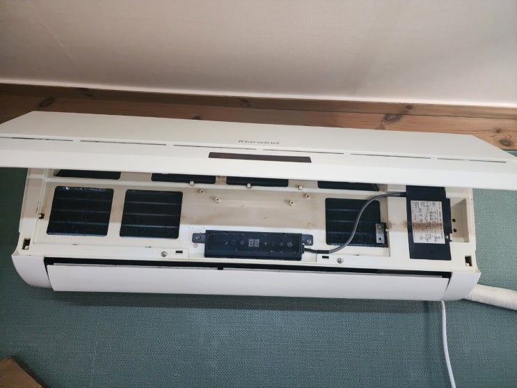  인천 연수구 가정집 에어컨 청소 (벽걸이 분해 클리닝)