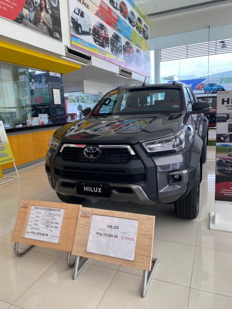 필리핀 도요타(Toyota) 신차 매장 판매가격(2024년/07월) : 네이버 블로그