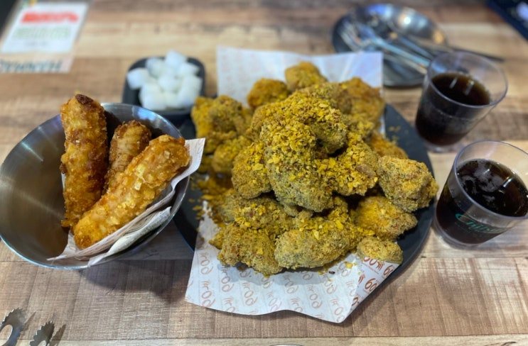  광주중흥신안점 60계 크랑이 치킨, 포테이토치즈스틱 솔직한 후기