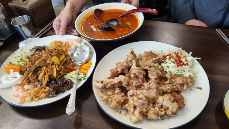  여수 무선에 위치한 중국집 팔보반점 리뷰