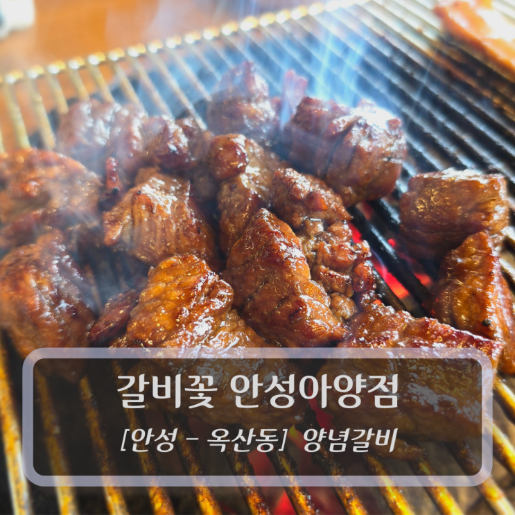  [안성-옥산동, 돼지갈비] 갈비꽃 안성아양점 - 안성 회식장소 추천