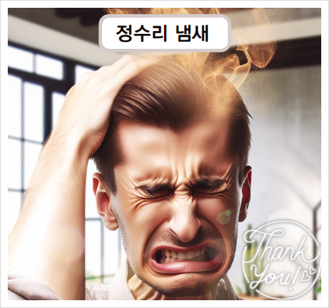  정수리냄새 원인 해결책까지