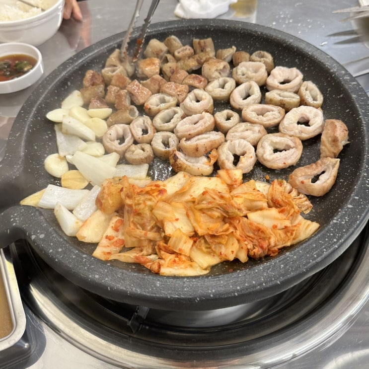  범계맛집 순천고려막창구이 구워주는 안양막창