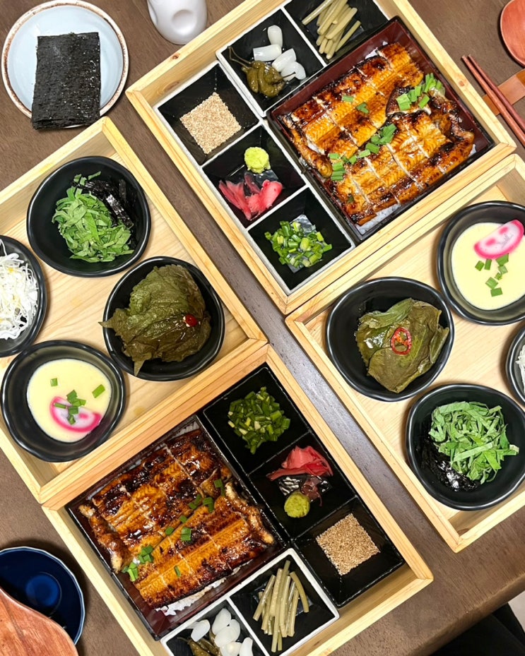  부산시청밥집 ‘우나기만’ 장어덮밥 맛집 우나쥬 히츠마부시 점심 회식모임장소