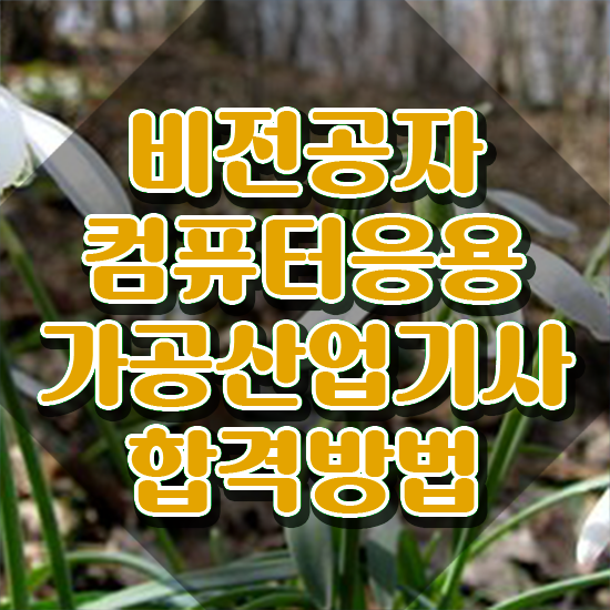  컴퓨터응용가공산업기사 시험자격 독학으로 간편하게 끝낸 노하우