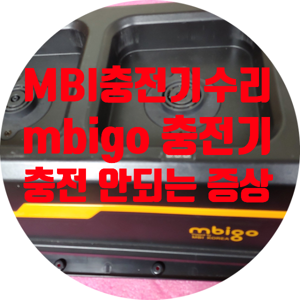  MBI 전기 오토바이용 충전기 mbigo 충전기 수리 충전 안되는 증상 수리