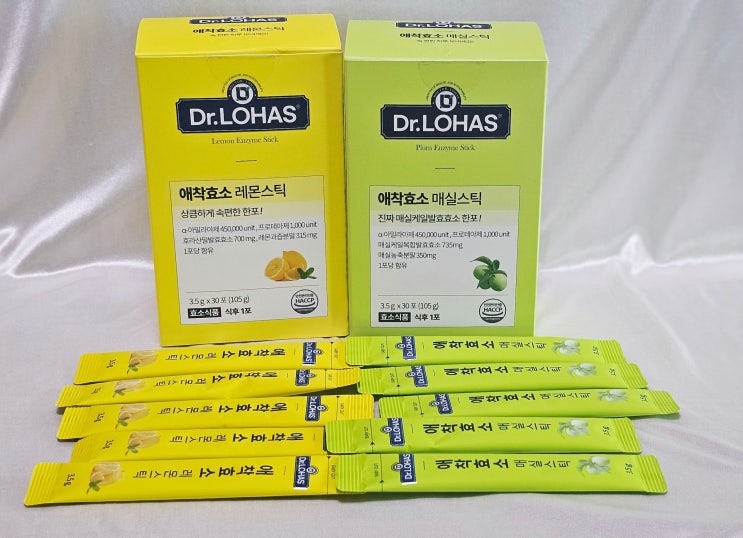  닥터로하스 애착효소로 효소 입문 시작해요