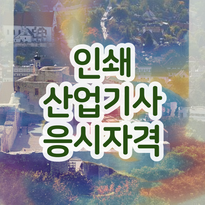  인쇄산업기사 취득자격 집에서 온라인으로 5개월 만에 끝낸 방법