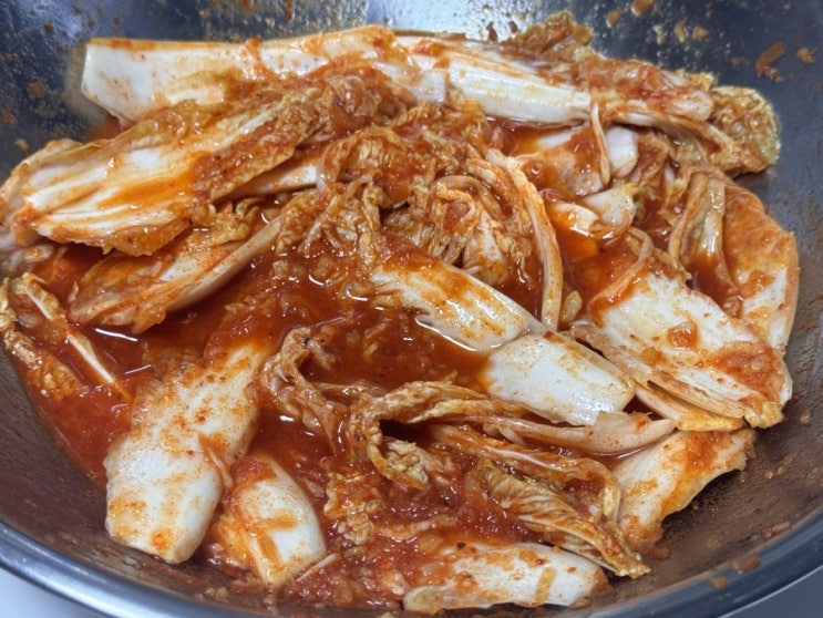  겉절이 만들기