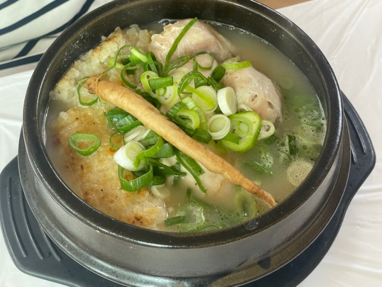  강릉 제일강산 삼계탕 초복맞이 누룽지 삼계탕 맛집 후기