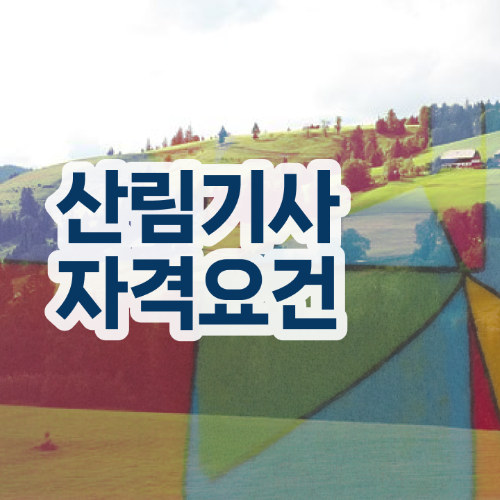  산림기사 필기시험 시간 산림기사 응시자격 학점은행제로 5달만에 완료한 후기