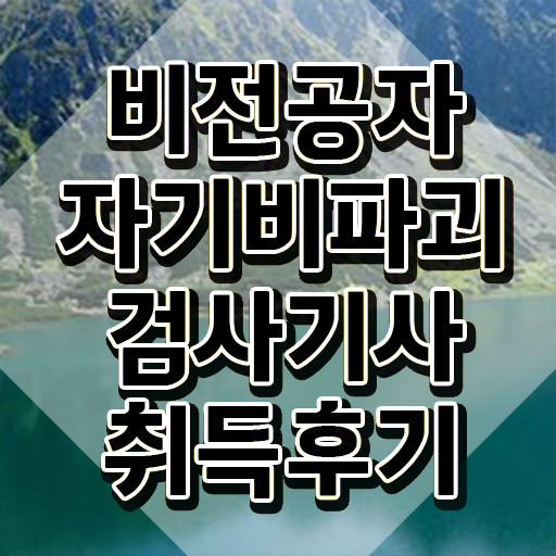  자기비파괴검사기사 시험응시자격 인강으로 4달만에 성공한 전략