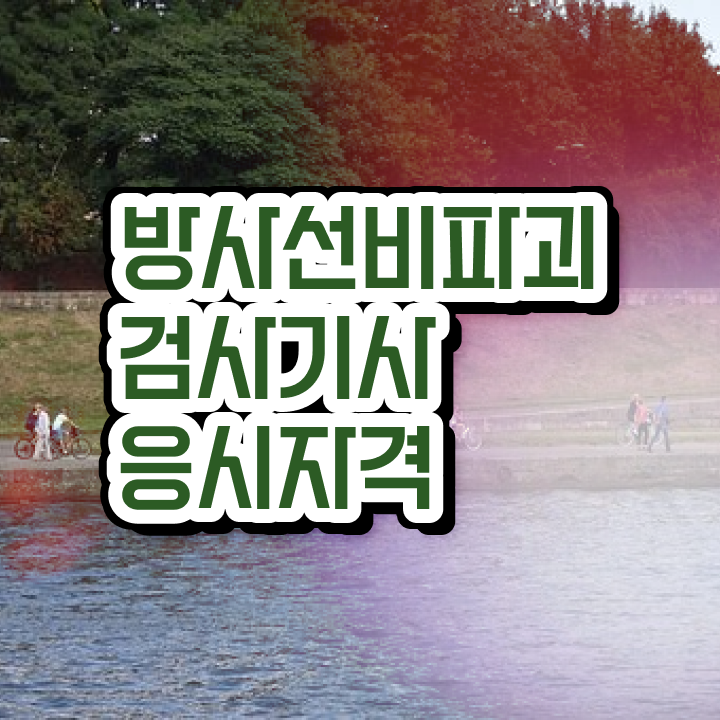  방사선비파괴검사기사 응시자격 집에서 온라인으로 빠르게 준비한 과정