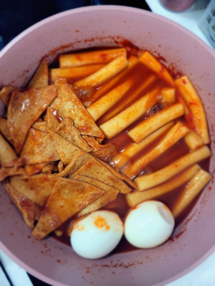  [일상]짱구네 튀김만두에서 사온 떡볶이 밀키트 만들어보기