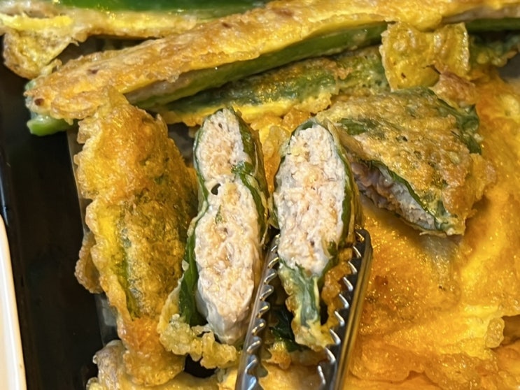  숙대 입구역 맛집 막걸리랑 먹기 좋은 모둠전 안주 육전 면사무소 숙대입구역점