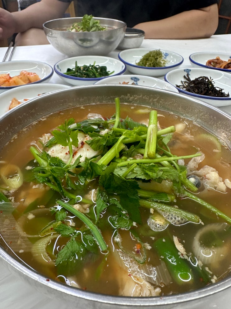  통영 현지인 맛집 한려곰장어 쥐치매운탕 그리고 오픈런 빵집 지저트