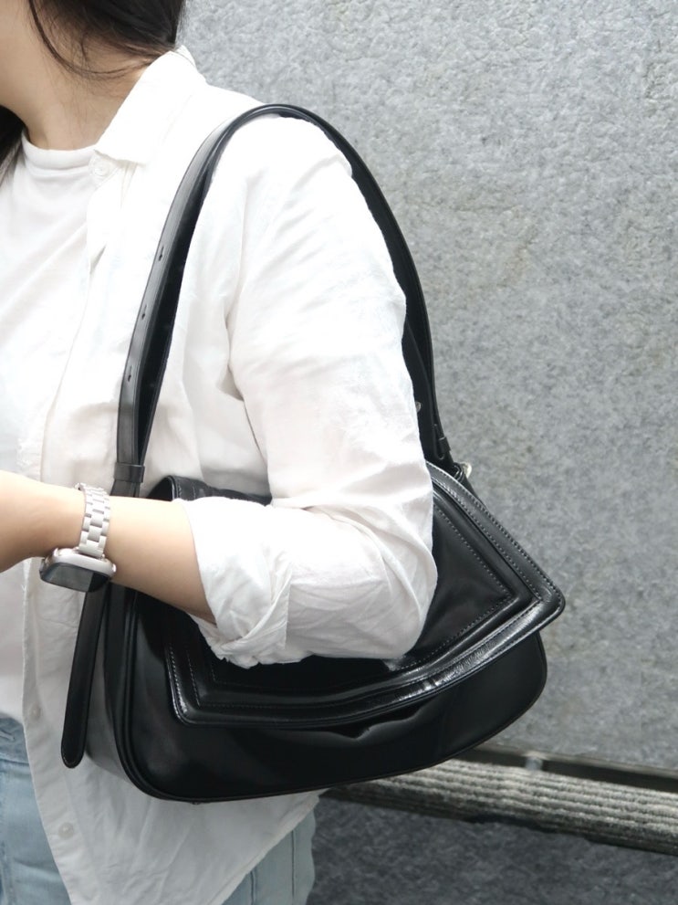  여자 숄더백 l 두마딴 이지백 블랙