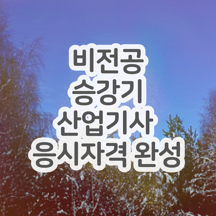  승강기산업기사 시험응시자격 집에서 온라인으로 5달만에 성공한 전략