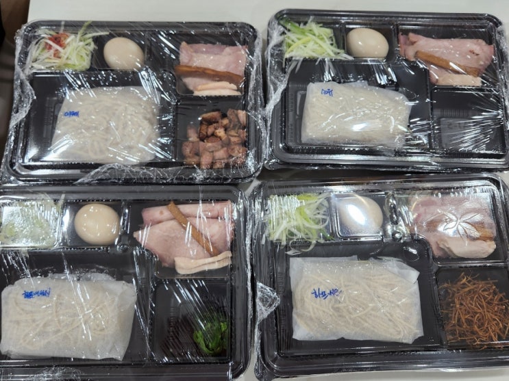  나혼자산다 하석진 라멘 맛집 신멘 포장 후기/웨이팅/주차