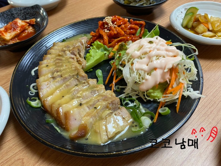  [강릉] 마늘수육과 두부구이 식객 맛집 오월에초당 후기