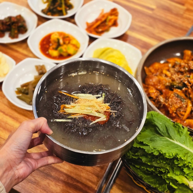  무창포해수욕장 맛집 아침식사 무창포 먹거리식당