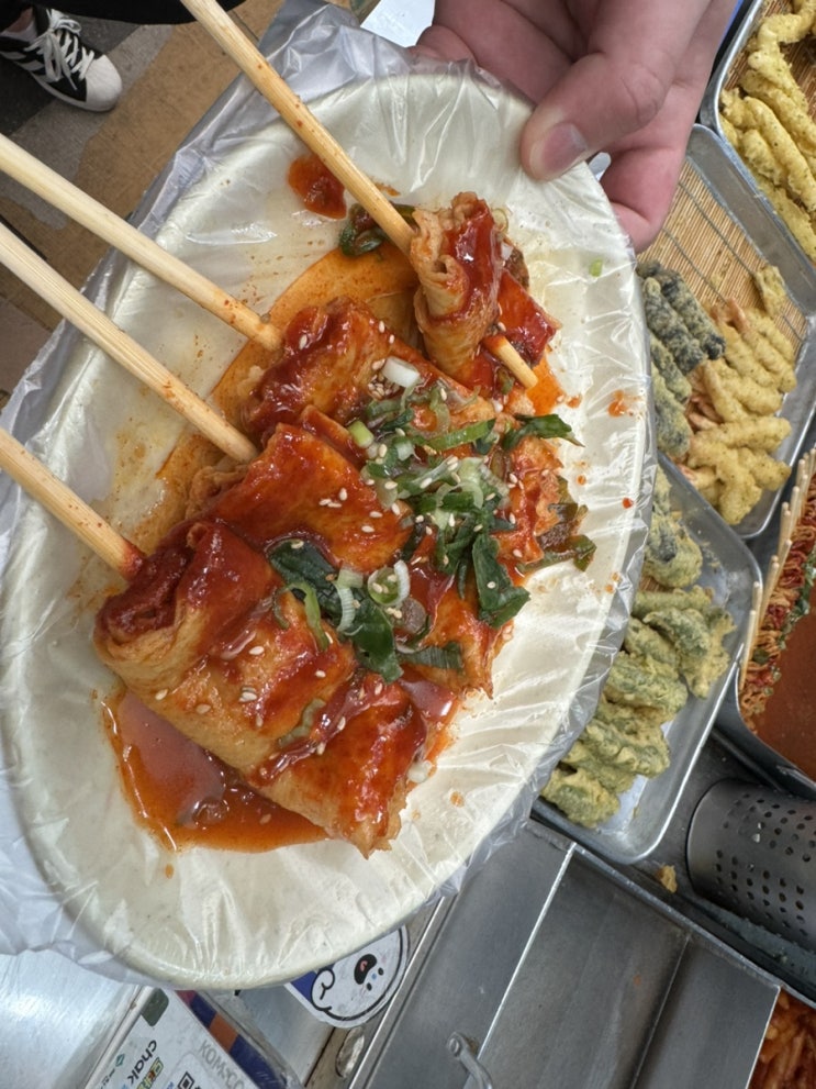  제천 내토 빨간오뎅 제천동문시장 명물