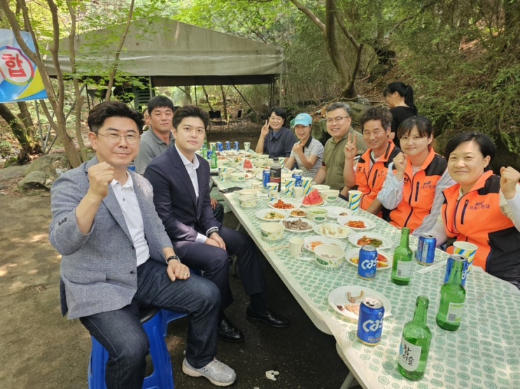  내촌면 남·녀 의용소방대 하계야유회