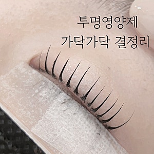 속눈썹펌 시술 후 결정리방법 2가지 [상동속눈썹 부천속눈썹펌전문 퓨어링스튜디오]