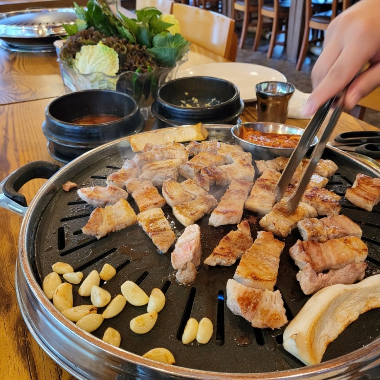  [복정동 맛집] 우렁쌈장과 삼겹살의 조화가 진국인 쌈마을촌밥