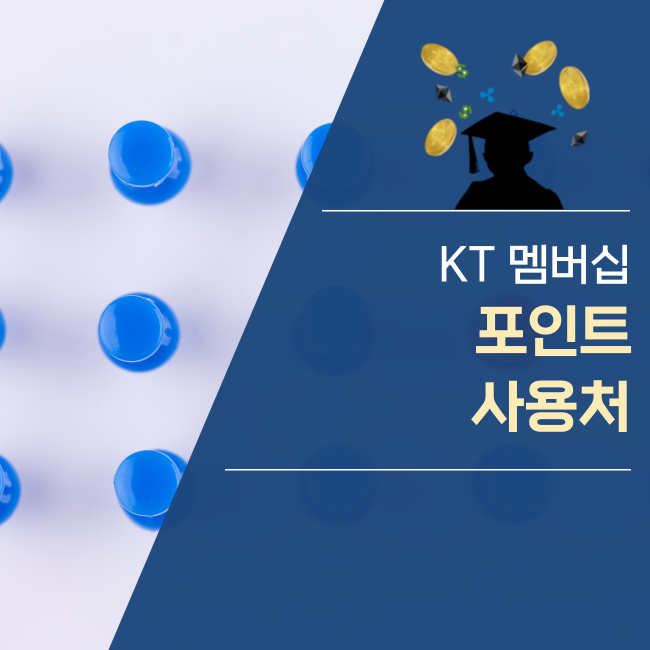  KT멤버십 포인트 사용처는?