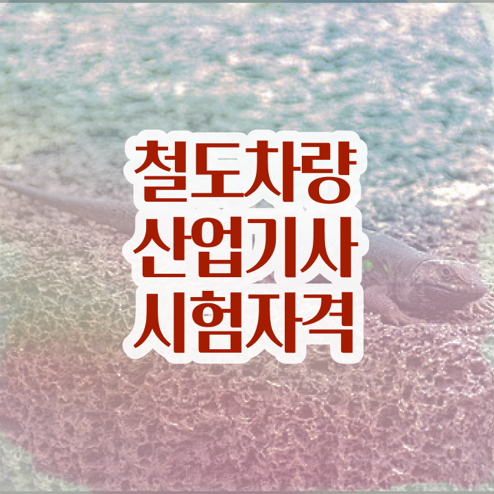  철도차량산업기사 합격 철도차량산업기사 시험자격 인강만 듣고 쉽고 빠르게 끝낸 방법