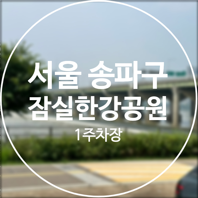  [서울/송파구] 잠실 한강공원 1주차장