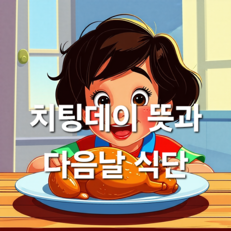  치팅데이 뜻과 다음날 식단