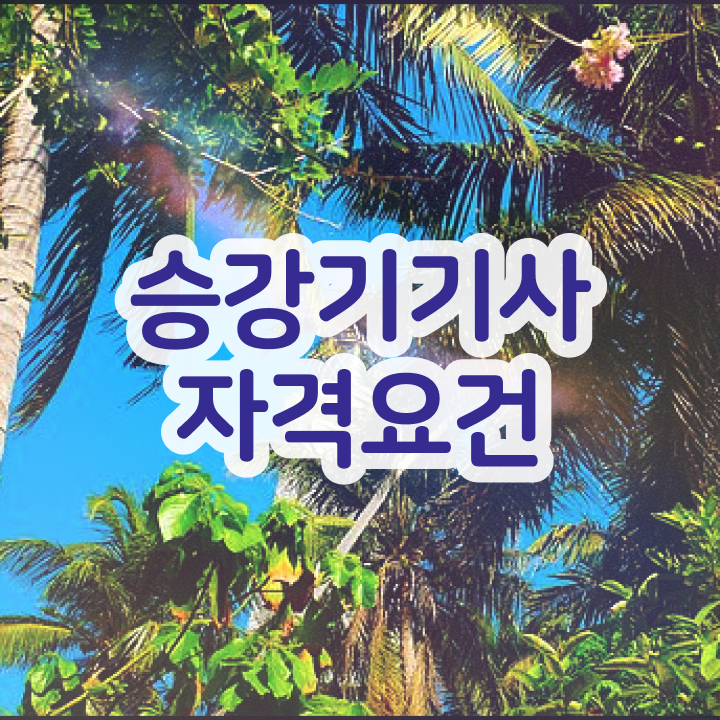  승강기기사 응시자격 승강기기사 응시자격 독학으로 15주만에 끝낸 노하우