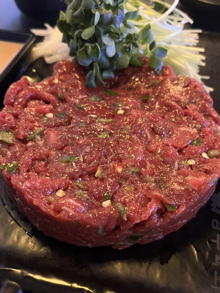  광수육회 상봉점 후기 (중랑역 맛집 | 동부시장 맛집 | 중랑구 육회 맛집)