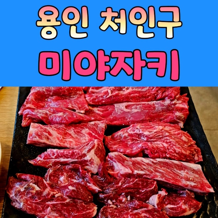  처인구 소고기 최상급와규전문 [ 미야자키 ]