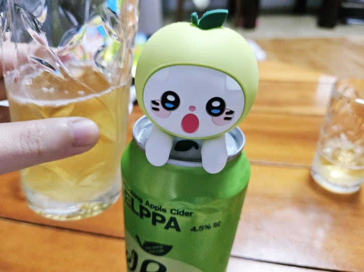 [알코올] 엘파 애플 사이다와 춘배 캔스타퍼