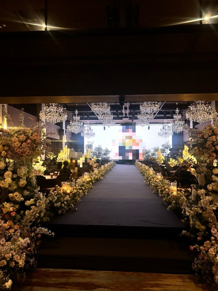  용산로얄파크웨딩 ROYAL HALL(로얄홀) 하객 방문 & 뷔페 후기