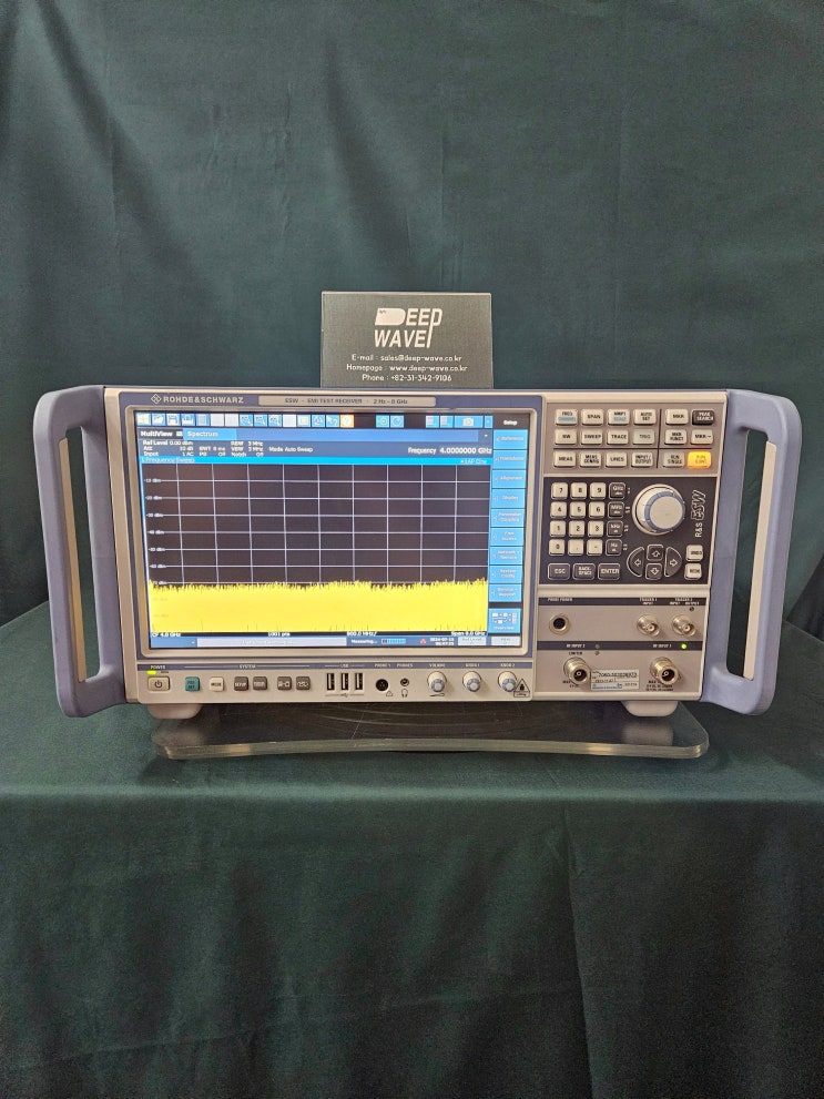  Rohde&Schwarz 로데슈바르즈 ESW8 EMI 테스트 리시버 기능 알아보기