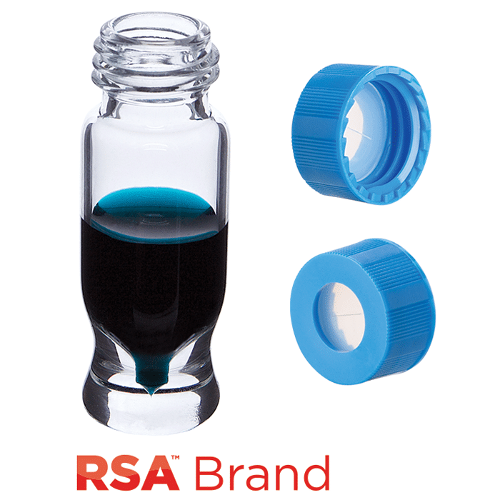  [유리초자] 1.2 ml 투명 스크류 바이알 & 캡 1.2 ml Clear Screw Vial & Cap