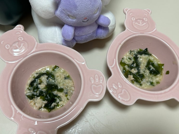  강아지 기력회복 미역국 만들기 l 댕댕이 미역국 ㅣ 오트밀 미역죽